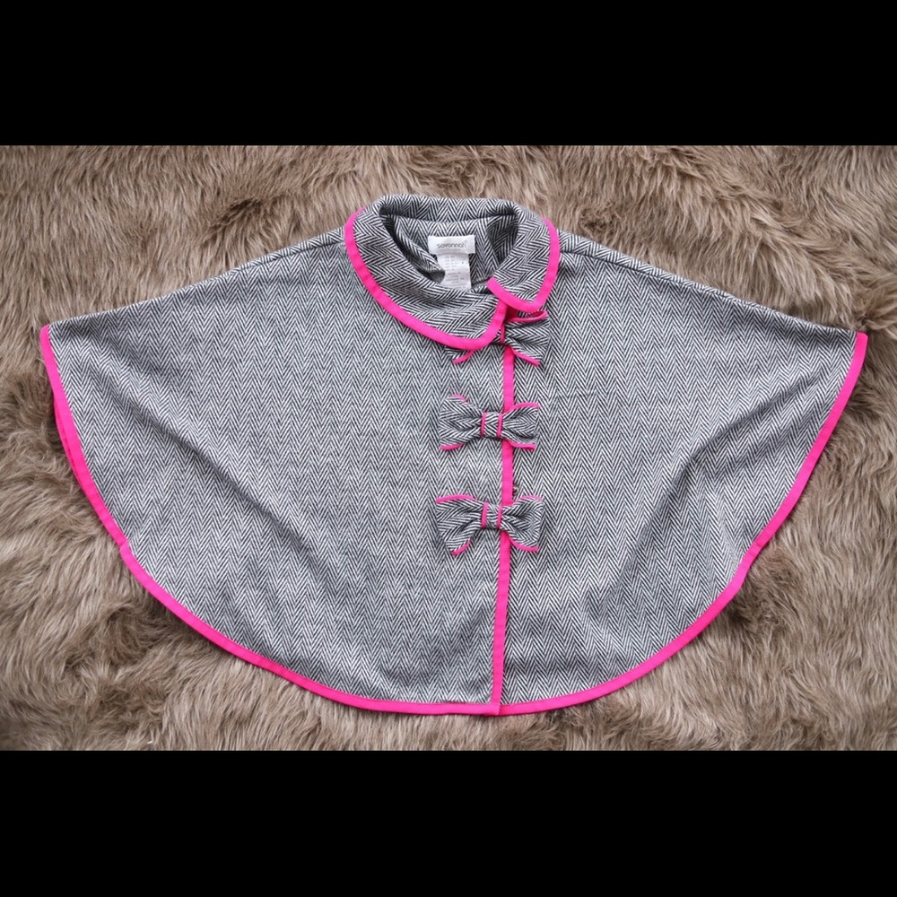 Girls Tweed poncho size 4T